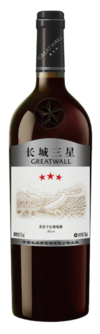 China Great Wall, Three Star Merlot, Zhangjiakou, Hebei, China 2019